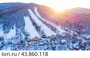 Центр отдыха Комета, вид сверху (2021 год). Редакционное фото, фотограф Павел Сапрыкин / Фотобанк Лори