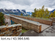 Stegastein Lookout Beautiful Nature Norway (2015 год). Стоковое фото, фотограф Андрей Армягов / Фотобанк Лори