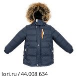 Warm jacket isolated. Стоковое фото, фотограф Андрей Армягов / Фотобанк Лори