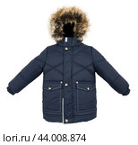 Warm jacket isolated. Стоковое фото, фотограф Андрей Армягов / Фотобанк Лори