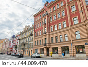 Улица Некрасова. Санкт-Петербург. Россия (2024 год). Редакционное фото, фотограф E. O. / Фотобанк Лори