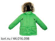 Warm jacket isolated. Стоковое фото, фотограф Андрей Армягов / Фотобанк Лори