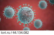 Virus infecting cell becoming diseased montage. Стоковое AI-видео, аниматор Данил Руденко / Фотобанк Лори