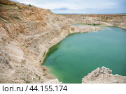 Padovsky quarry in Samara region, Russia. Стоковое фото, фотограф Андрей Аркуша / Фотобанк Лори