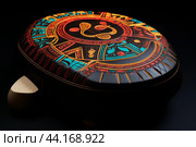 Resonant Tongue drum. Generate Ai. Стоковое AI-изображение, AI-художник Иван Рябоконь / Фотобанк Лори