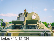 Gun infantry fighting vehicle. Стоковое фото, фотограф Александр Прошкин / Фотобанк Лори