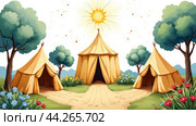 Illustration on Sukkot or Feast of Tabernacles, symbols of the Jewish holiday in watercolor style. Sukkah is a temporary dwelling built for the Sukkot holiday, symbolizing the protection and temporality of earthly existence. Стоковое AI-изображение, AI-художник Анна Маркина / Фотобанк Лори