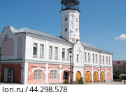 Здание музея Крамского в городе Острогожск Воронежской области (2023 год). Редакционное фото, фотограф Наталья Зверева / Фотобанк Лори