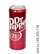 Dr Pepper (2024 год). Редакционное фото, фотограф Art Konovalov / Фотобанк Лори