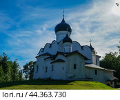 Церковь Покрова и Рождества от Пролома (2024 год). Стоковое фото, фотограф Константин Яковлев / Фотобанк Лори