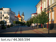 Пинск летним утром. Стоковое фото, фотограф Александр Салук / Фотобанк Лори
