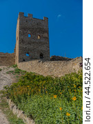 Genoese fortress in Feodosia (2022 год). Стоковое фото, фотограф Анна Кривицкая / Фотобанк Лори