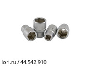 Набор сменных насадок, бит, для отверток. A variety of replaceable nozzles for screwdriver bits. Стоковое фото, фотограф Татьяна Д / Фотобанк Лори
