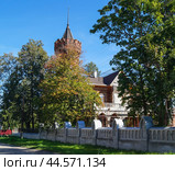 Усадьба Сеньковых на улице Киселева 40 в городе Вязники Владимирской области. Стоковое фото, фотограф Сергей Овчинников / Фотобанк Лори