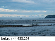 Охотское море, бухта Гертнера,белые ночи, пейзаж. Стоковое фото, фотограф Yuriy  Barbaruk / Фотобанк Лори