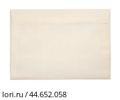 White envelope C4 isolated background. top view. Стоковое фото, фотограф Сергей Толмачёв / Фотобанк Лори