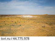 View of the desert in the Chilpik region of Karakalpakstan (2022 год). Стоковое фото, фотограф Юлия Белоусова / Фотобанк Лори