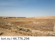 The ruins of fortress Katta Guldursun Qala (2022 год). Стоковое фото, фотограф Юлия Белоусова / Фотобанк Лори