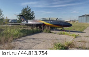 Самолет "Raven" Aero L-29, бортовой номер ФЛА РФ-02002. Редакционное видео, видеограф Щеголева Ольга / Фотобанк Лори