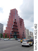 Жилой комплекс RED7 на проспекте Сахарова. Москва (2024 год). Редакционное фото, фотограф Илюхина Наталья / Фотобанк Лори
