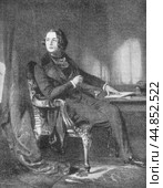 Charles John Huffham Dickens, 1812 - 1870, English writer, stenographer, reporter, novelist and essayist, illustration from Plutarch of the 19 century, St. Petersburg, Russia. Стоковое фото, фотограф Константин Тимофеев / Фотобанк Лори
