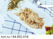 Creamy White Wine and Mushroom Sauce. Стоковое фото, фотограф Сергей Толмачёв / Фотобанк Лори