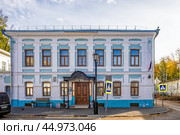 Городецкий краеведческий музей (Усадебный комплекс Лазутина — Облаева, Городец) (2023 год). Стоковое фото, фотограф Илья Старков / Фотобанк Лори