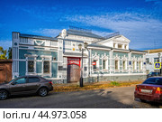 Главный дом усадьбы Тряпкина (Музей Городецкий пряник, Городец) (2023 год). Редакционное фото, фотограф Илья Старков / Фотобанк Лори