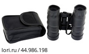 Бинокль  на белом фоне. Binoculars on a white background. Стоковое фото, фотограф Татьяна Д / Фотобанк Лори