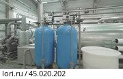 General view of the boiler room. Стоковое видео, видеограф Потийко Сергей / Фотобанк Лори