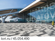 Platov International Airport in Rostov-on-Don, Russia (2021 год). Редакционное фото, фотограф Elena Odareeva / Фотобанк Лори