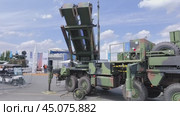 The mobile surface-to-air missile and anti-ballistic missile system MIM-104 Patriot. Редакционное видео, видеограф Sergey Kohl / Фотобанк Лори