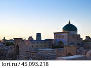 Old city Khiva, Mausoleum of Pahlavon Mahmoud. Uzbekistan. Стоковое фото, фотограф Знаменский Олег / Фотобанк Лори