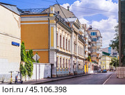 Московская Центральная церковь евангельских христиан баптистов, Москва (2023 год). Стоковое фото, фотограф Baturina Yuliya / Фотобанк Лори