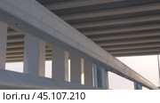 Architecture, lines, beautiful, bridge, beams архитектура, линии, красиво, мост, балки. Стоковое видео, видеограф Опока Алексей / Фотобанк Лори