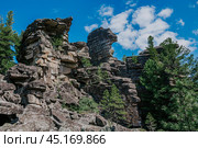 Скалы сектор "Флот", Кутурчинское Белогорье, Красноярский Край. Стоковое фото, фотограф Екатерина Якименко / Фотобанк Лори