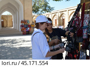 Shahrisabz in Uzbekistan. Ak Saray Palace. Редакционное фото, фотограф Знаменский Олег / Фотобанк Лори
