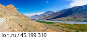 Ki monastery. Spiti Valley, India. Стоковое фото, фотограф Дмитрий Рухленко / Фотобанк Лори