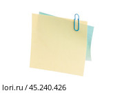 Sheets of stapled paper clips. Стоковое фото, фотограф Олег Жуков / Фотобанк Лори