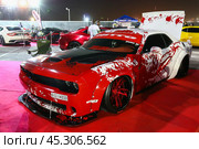 Dodge Challenger (2018 год). Редакционное фото, фотограф Art Konovalov / Фотобанк Лори