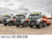 Volvo FMX.500 (2024 год). Редакционное фото, фотограф Art Konovalov / Фотобанк Лори