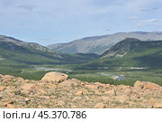 Горы Полярного Урала, долина реки Собь. Стоковое фото, фотограф Сергей Дрозд / Фотобанк Лори