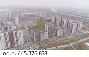 Новостройка. Стоковое видео, видеограф Владимир Абраменко / Фотобанк Лори