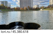 Малый Чертановский пруд. Редакционное фото, фотограф Щеголева Ольга / Фотобанк Лори