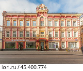Бывший дом купца Горюнова , ул. Пятницкая, 54, стр.2 Москва. Редакционное фото, фотограф Владимир Чинин / Фотобанк Лори