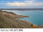 Капчагайское водохранилище. Алматинская область. Казахстан. Стоковое фото, фотограф Александр Тараканов / Фотобанк Лори
