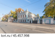 Бывший особняк К.П. Бахрушина Новокузнецкая ул., д. 27/6, стр. 1, Москва. Редакционное фото, фотограф Владимир Чинин / Фотобанк Лори
