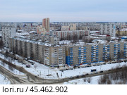 Город Нижневартовск зимой (2024 год). Редакционное фото, фотограф Иван Дуплик / Фотобанк Лори