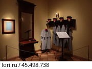 Мемориальный Музей-Лицей Санкт-Петербург, одежда лицеистов, передняя. Редакционное фото, фотограф Дмитрий Неумоин / Фотобанк Лори