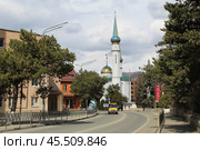 Мечеть на улице Ленина в Карачаевске (2024 год). Редакционное фото, фотограф Иван Дуплик / Фотобанк Лори